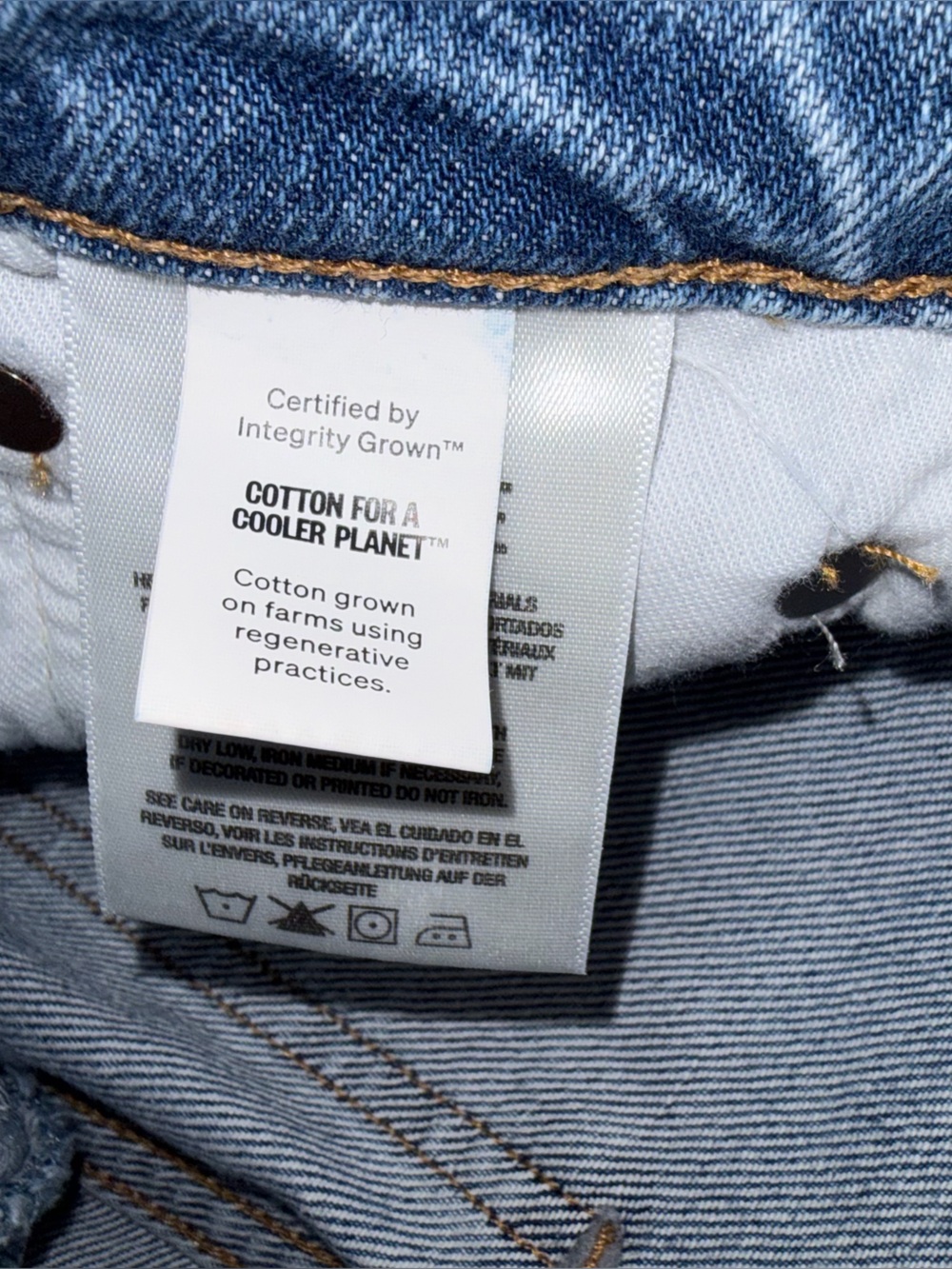 Agolde Womens Ren High Rise Wide Leg Medium Wash Blue Denim Jeans Size 26 - Picture 10 of 14